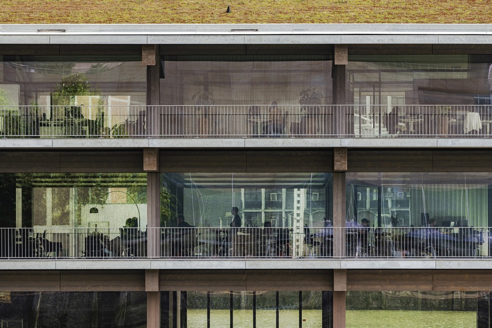floating office rotterdam by powerhouse company