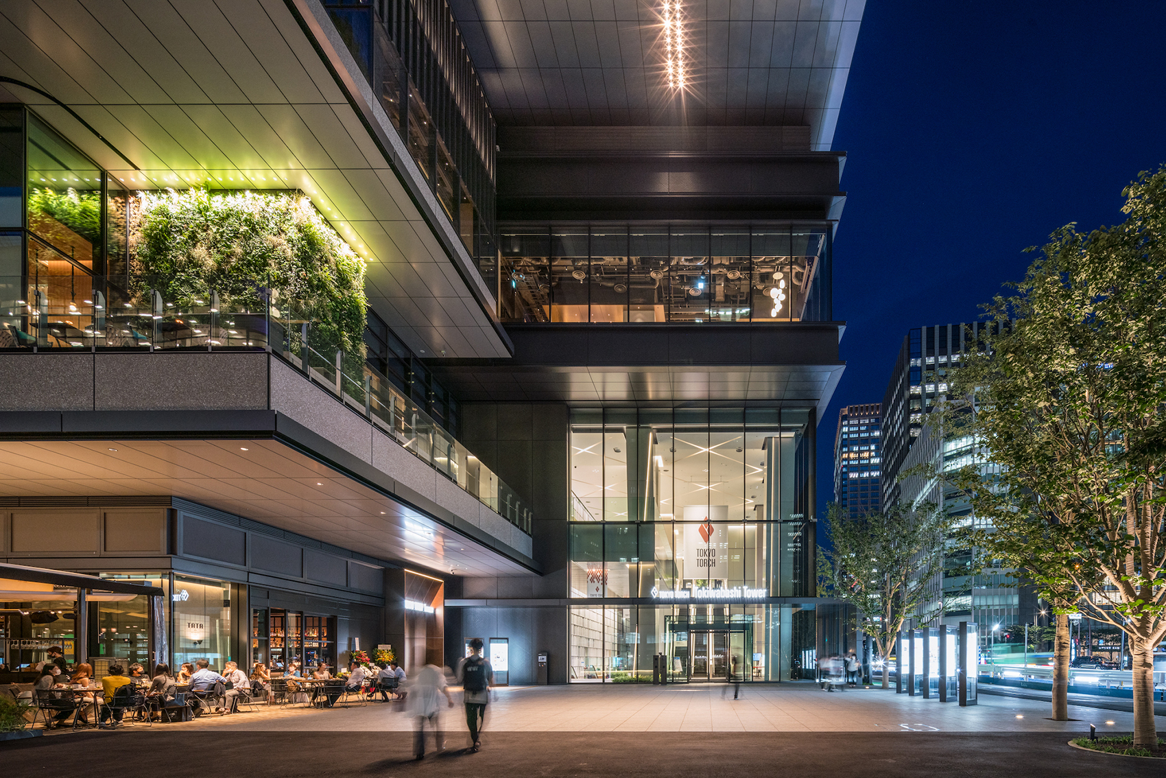 TOKYO TORCH Tokiwabashi Tower by Mitsubishi Jisho Design 谷德设计网