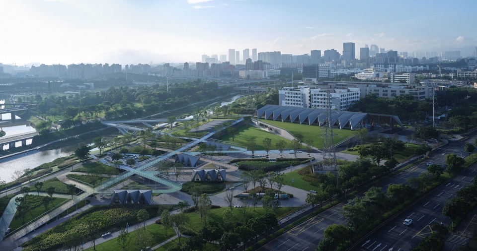 shenzhen maozhou river left bank science and technology park china by original design studio