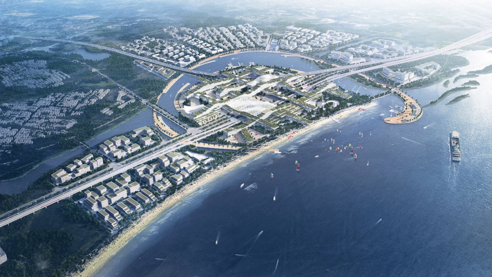 updis and aedas consortium wins international urban design competition for xiamen new airport area