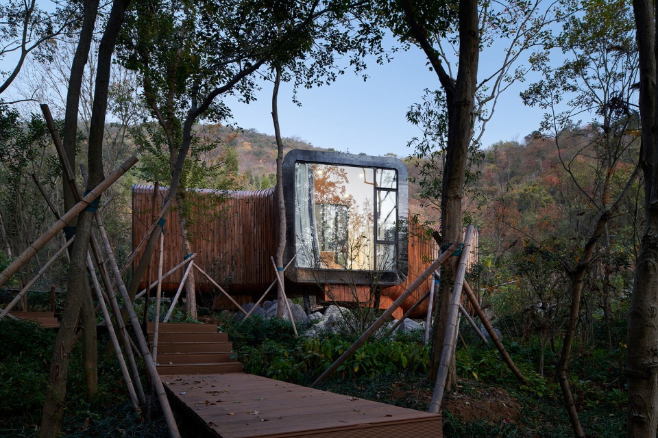 Spring Huts in Tangshan China by MONOARCHI