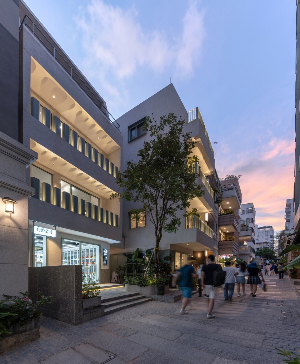 nantou twin shop houses china by 11architecture