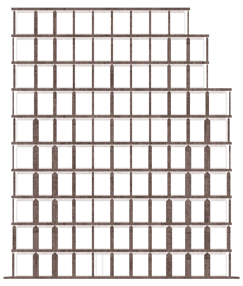 baloise insurance company office tower by valerio olgiati
