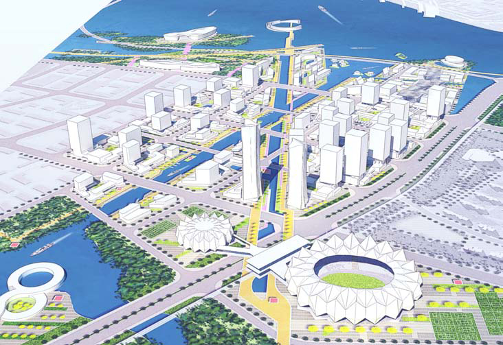 updis and aedas consortium wins international urban design competition for xiamen new airport area