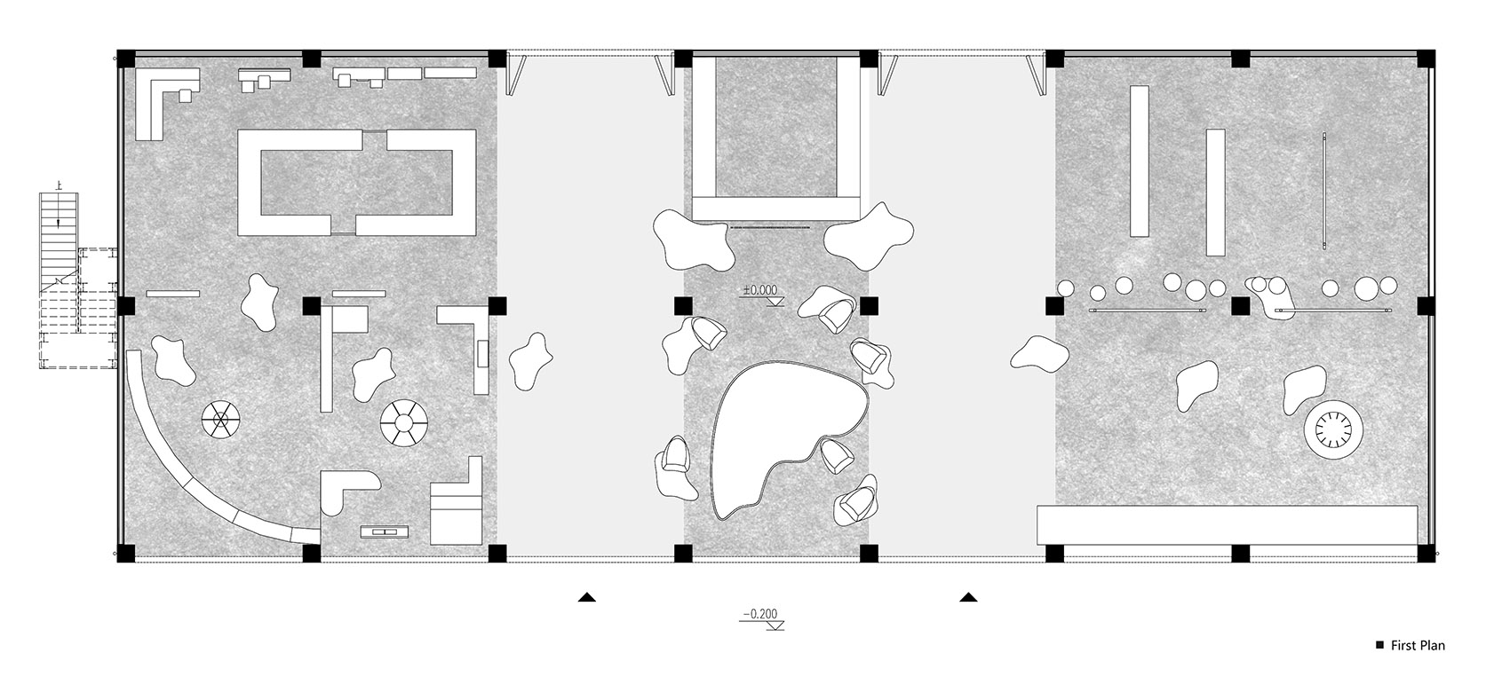 2021 Shanghai Urban Space Art Season Xuhui Exhibition Area Main Entrance Exhibition Hall Renovation by DUS Studio
