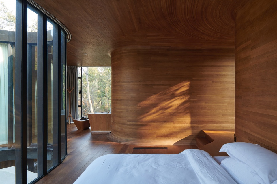 Spring Huts in Tangshan China by MONOARCHI