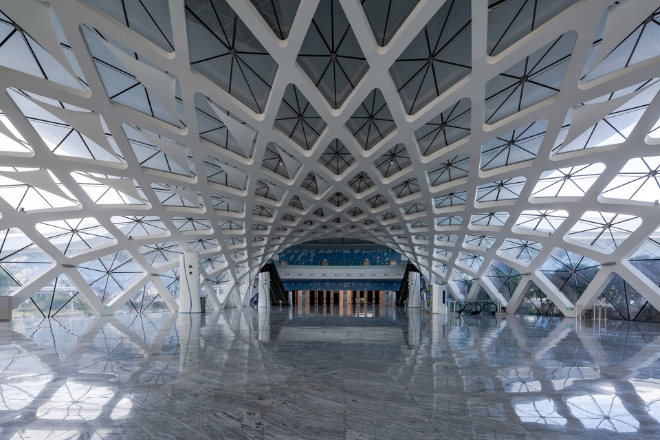 hainan international conventionand exhibition center phase ii china by hl and ptad