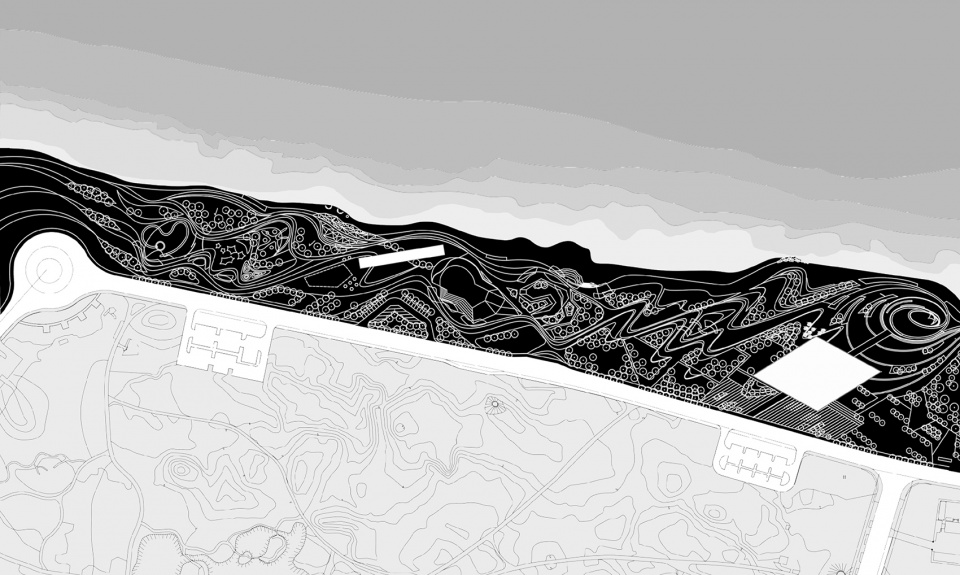 seashore linear house china by oikos