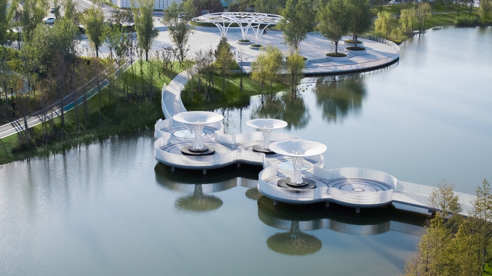 Zhoukou Wanda Furong Lake Ecological City Park China by Inter Design