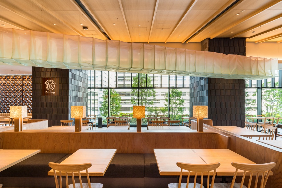 tokyo torch tokiwabashi tower by mitsubishi jisho sekkei inc