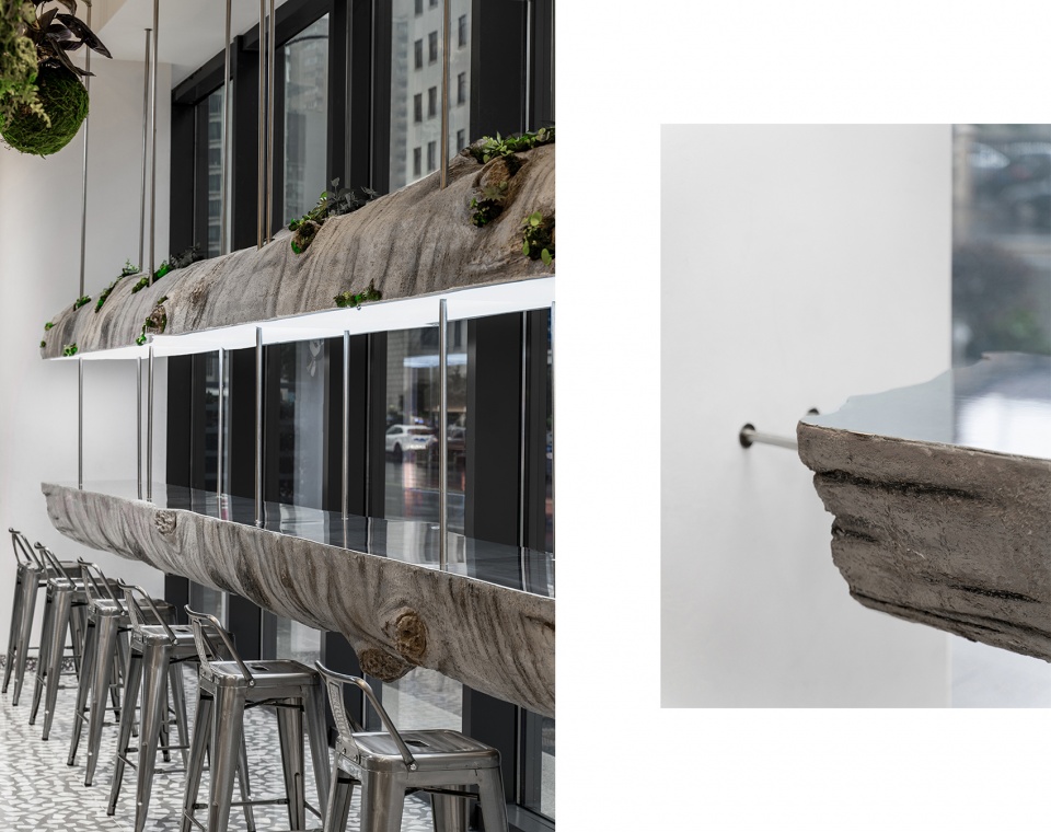 lost shanghai metal hands coffee china by daga architects