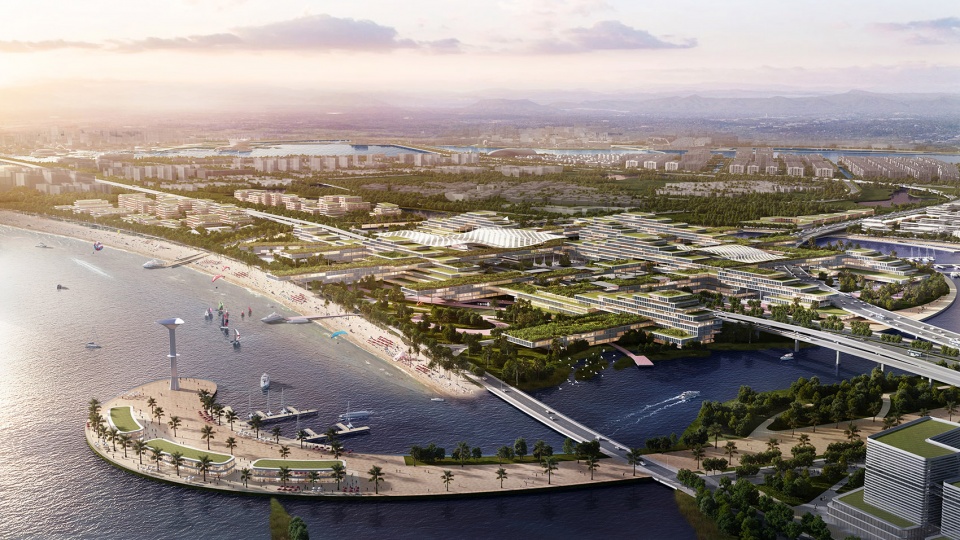 updis and aedas consortium wins international urban design competition for xiamen new airport area