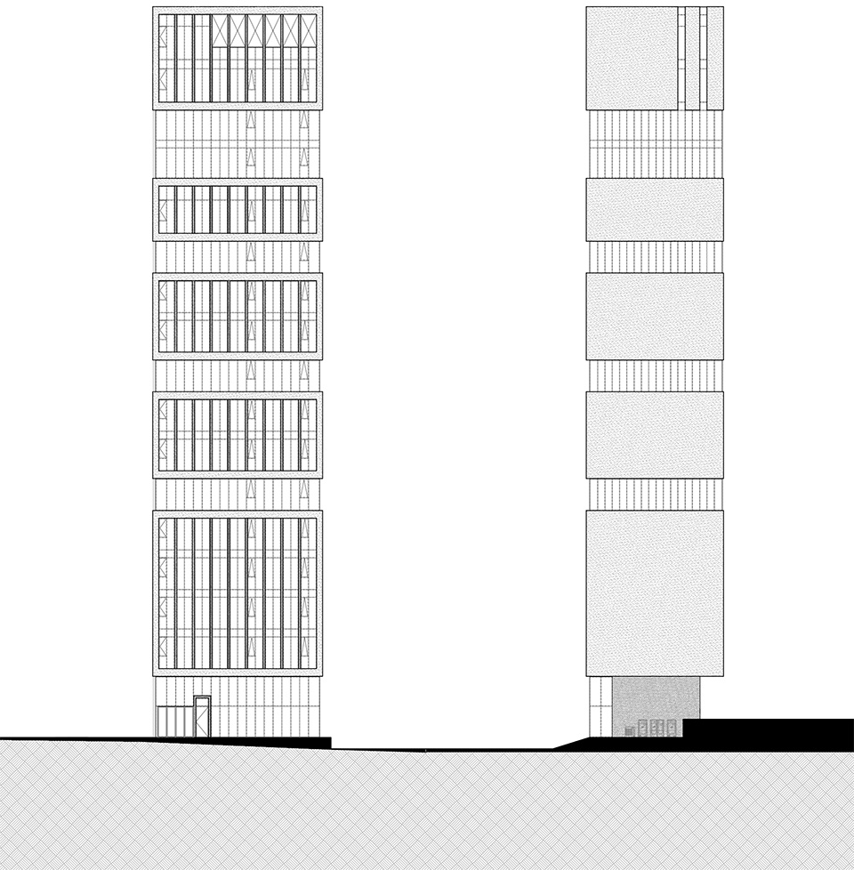 bamboo tower by unsangdong architects