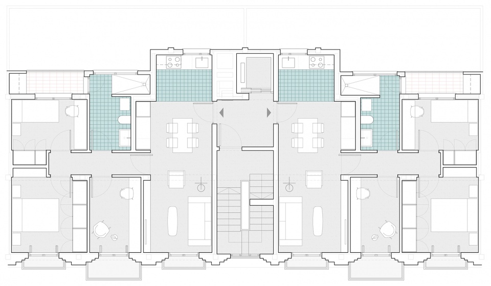 edificio arq 29 by dg arquitecto