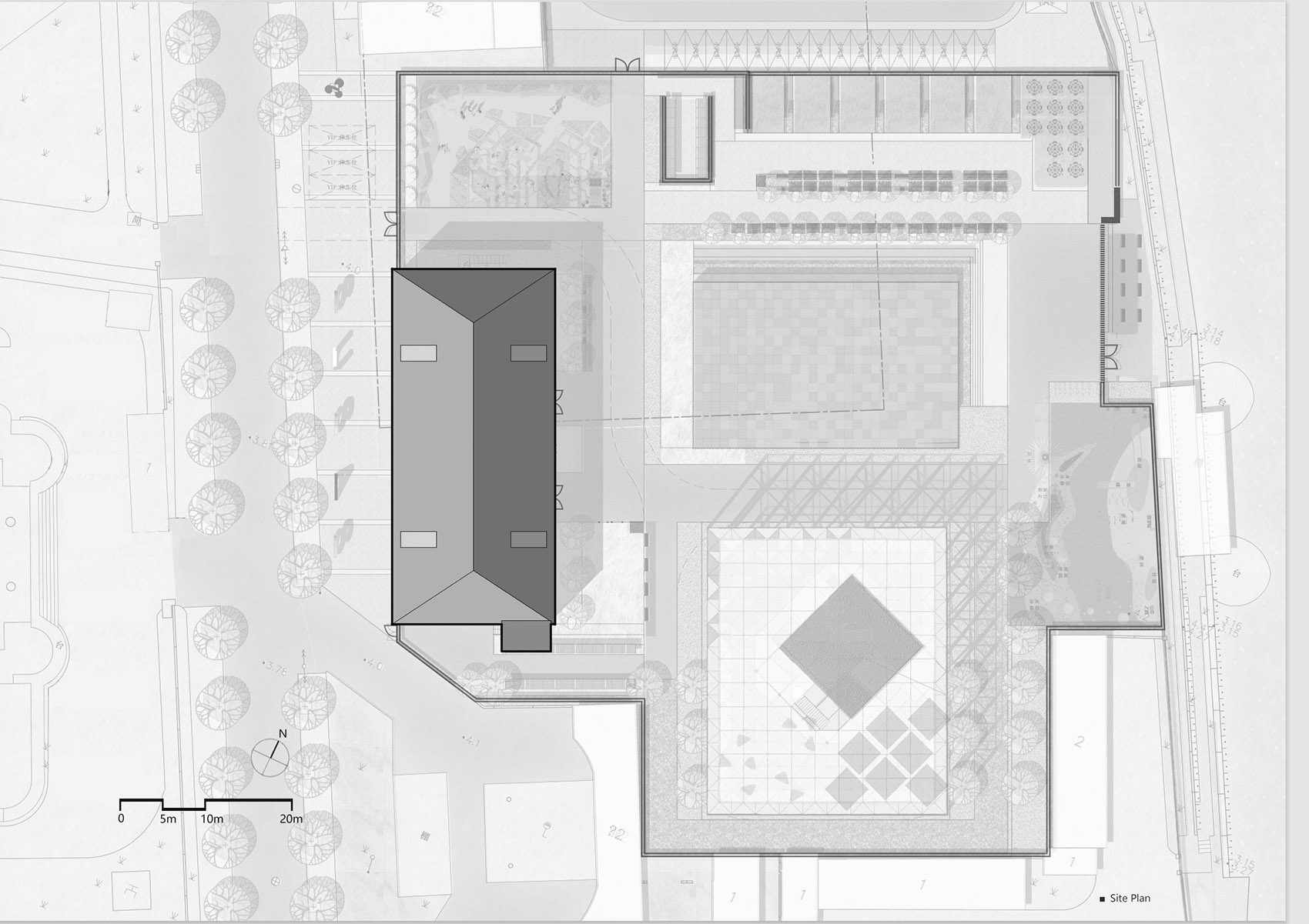 2021 Shanghai Urban Space Art Season Xuhui Exhibition Area Main Entrance Exhibition Hall Renovation by DUS Studio
