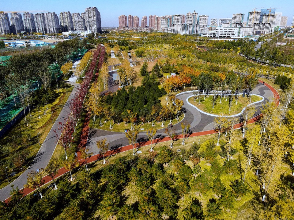 tangshan peoples park by beijing zeho waterfront ecological environment treatment co beijing yijingdao landscape design engineering co ltd
