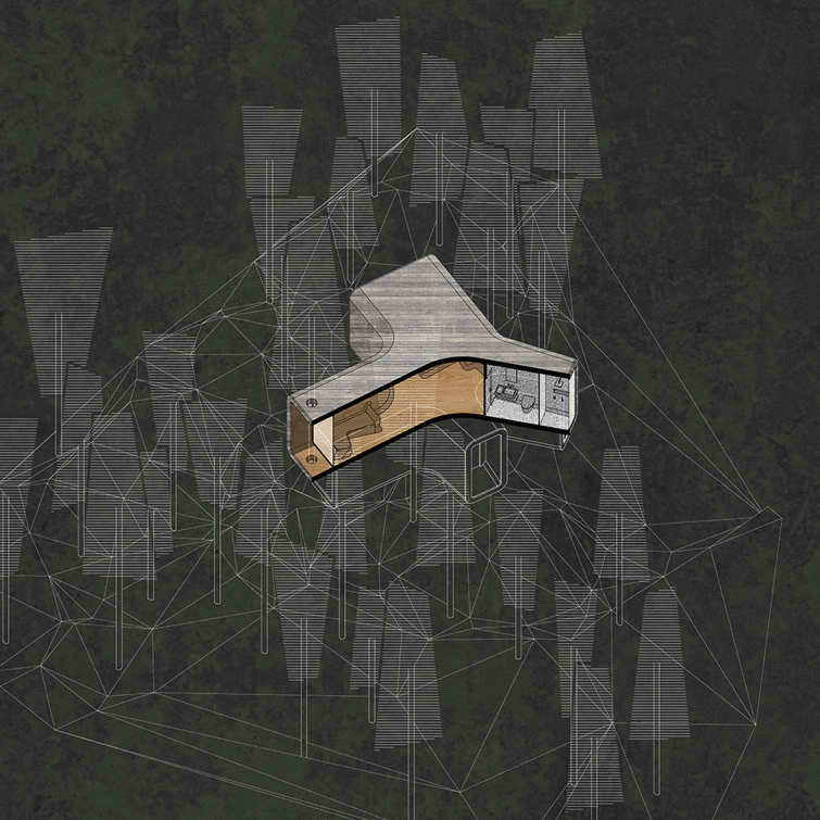 Spring Huts in Tangshan China by MONOARCHI