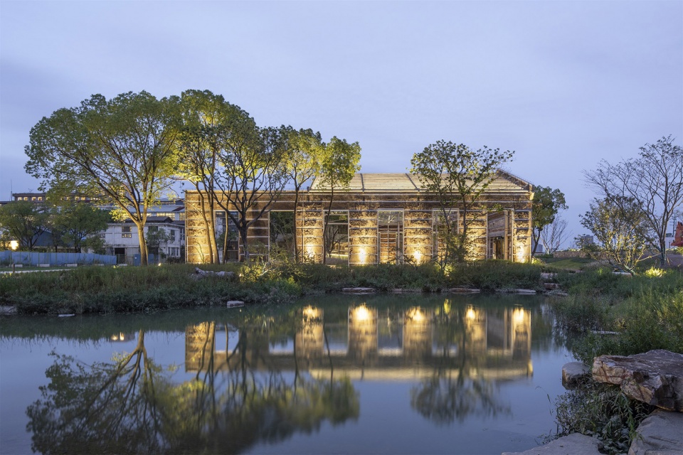 yang pu riverfront urban space renovation power station auxiliary east building by atelier liu yuyang architects