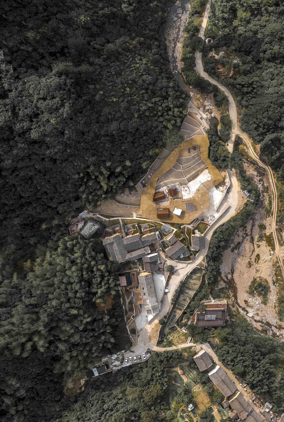 flowing cloud township villa china by mdo