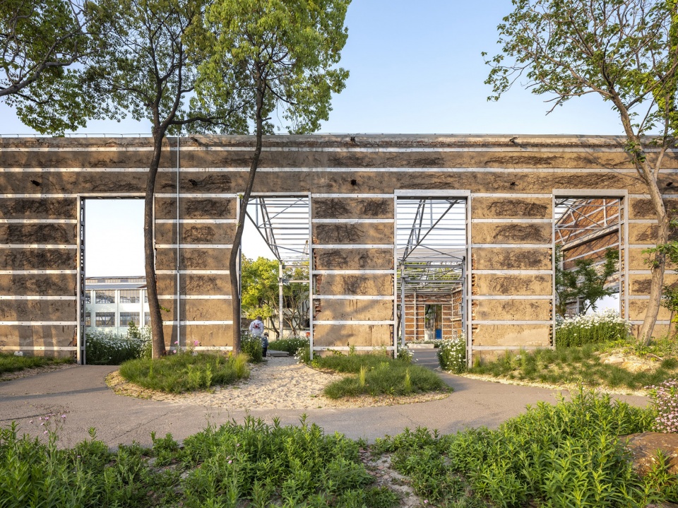 yang pu riverfront urban space renovation power station auxiliary east building by atelier liu yuyang architects