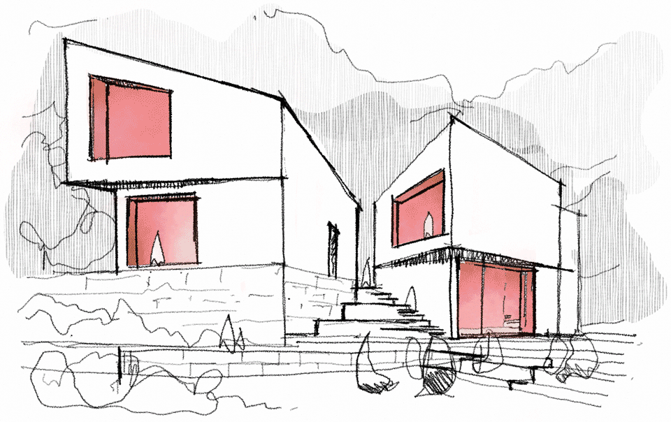 flowing cloud township villa china by mdo