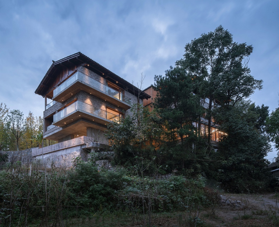 woodsy whispers residence in maer shan village china by shulin architectural design 1