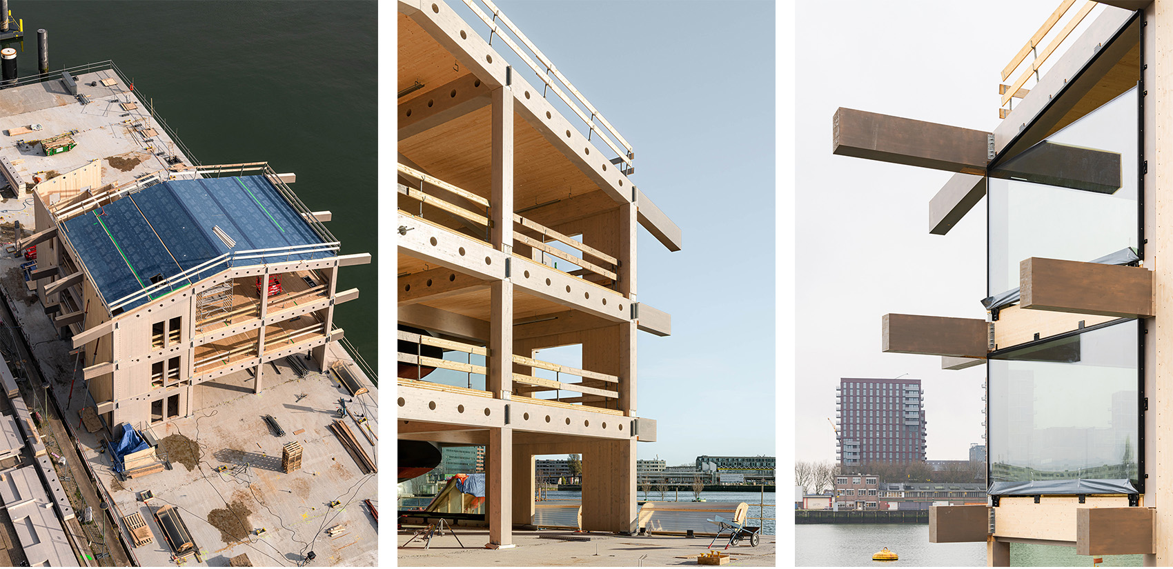 floating office rotterdam by powerhouse company