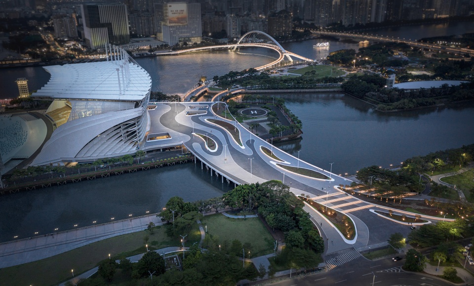 Haixin Bridge North Bank Landscape Renewal Project SCUT 1