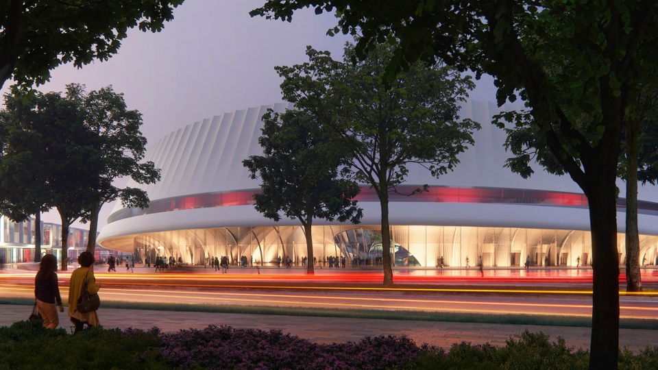 Pujiang New Town Civic Center Henning Larsen
