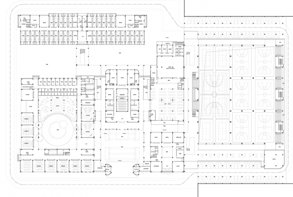 peking university new century zhangqiu experimental school china by bpd