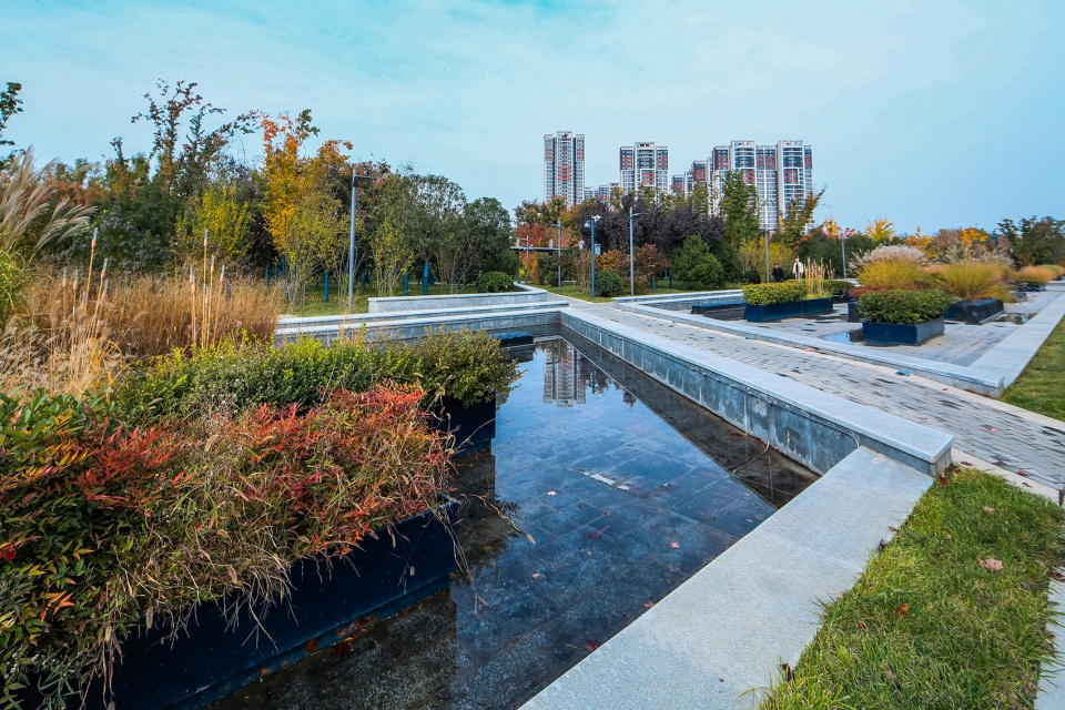 Ecological Wetland Sports Health Park of Sha River Corridor Atlas