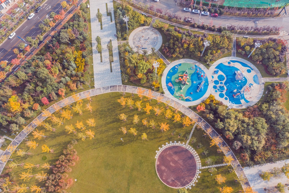 Ecological Wetland Sports Health Park of Sha River Corridor Atlas