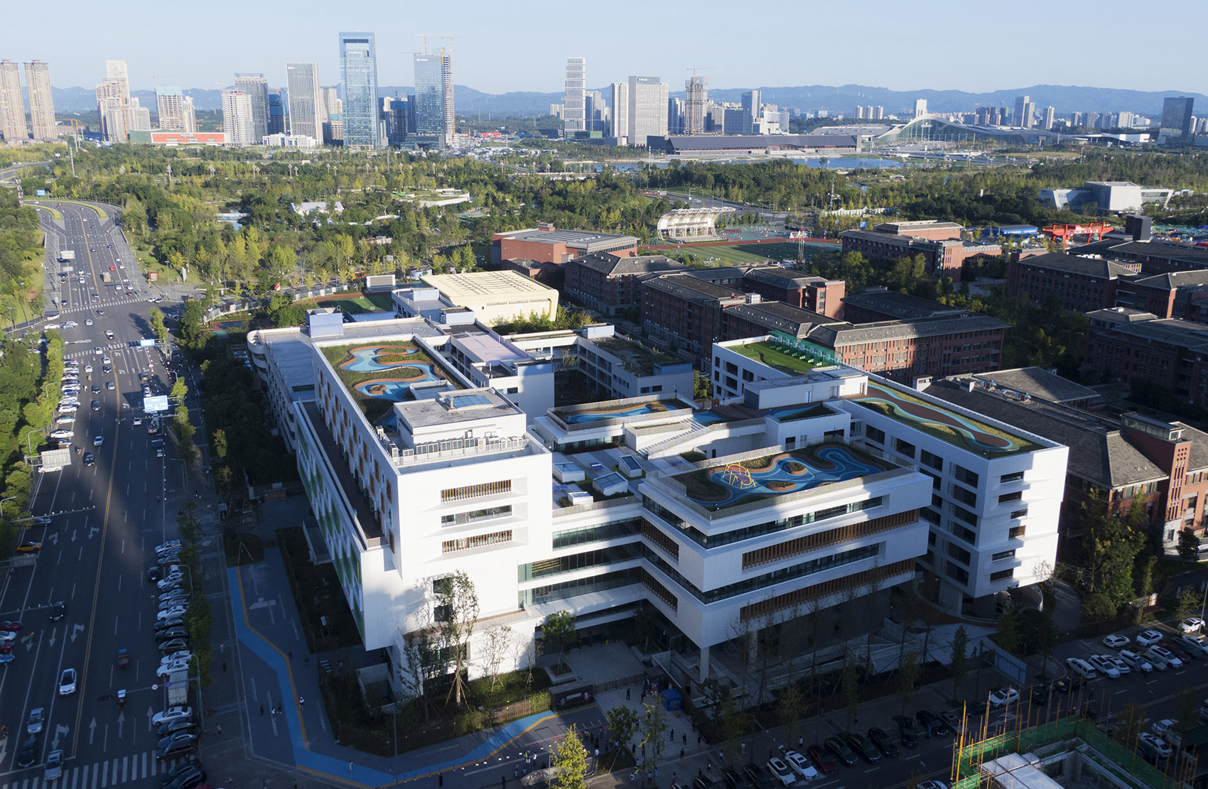 Tianfu No.7 High School Primary School, Chengdu by China Southwest