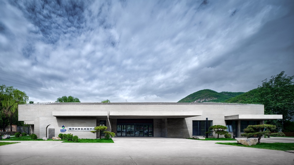 niangziguan tourist service center by china construction engineering design research institute co ltd