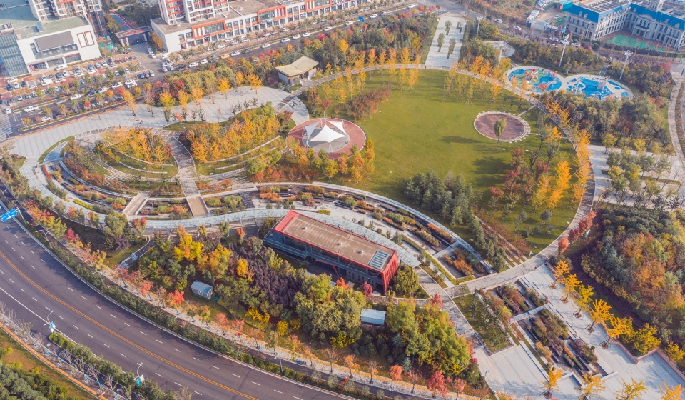 Ecological Wetland Sports Health Park of Sha River Corridor Atlas