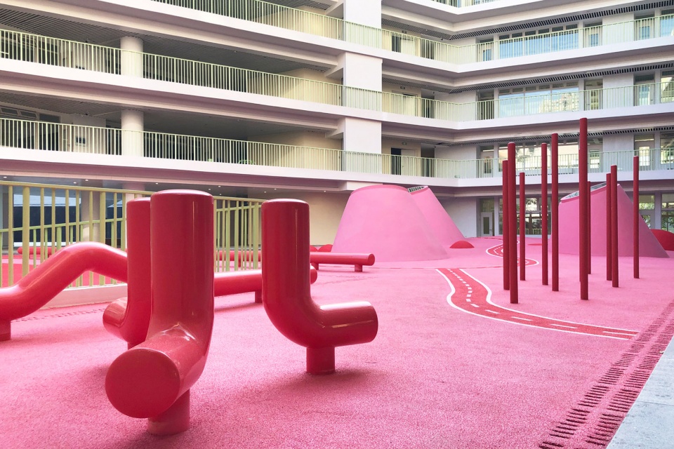 Sculptural Benches in Yutian Urban Village 11ARCHITECTURE
