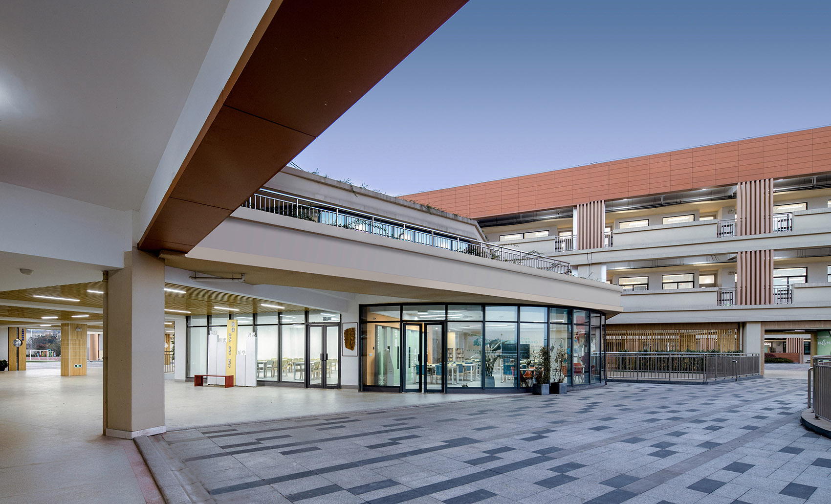 tongling xihu new district middle school and primary school anhui china by horizon design