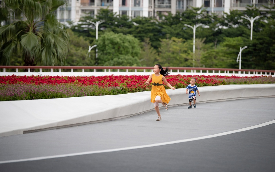 Haixin Bridge North Bank Landscape Renewal Project SCUT