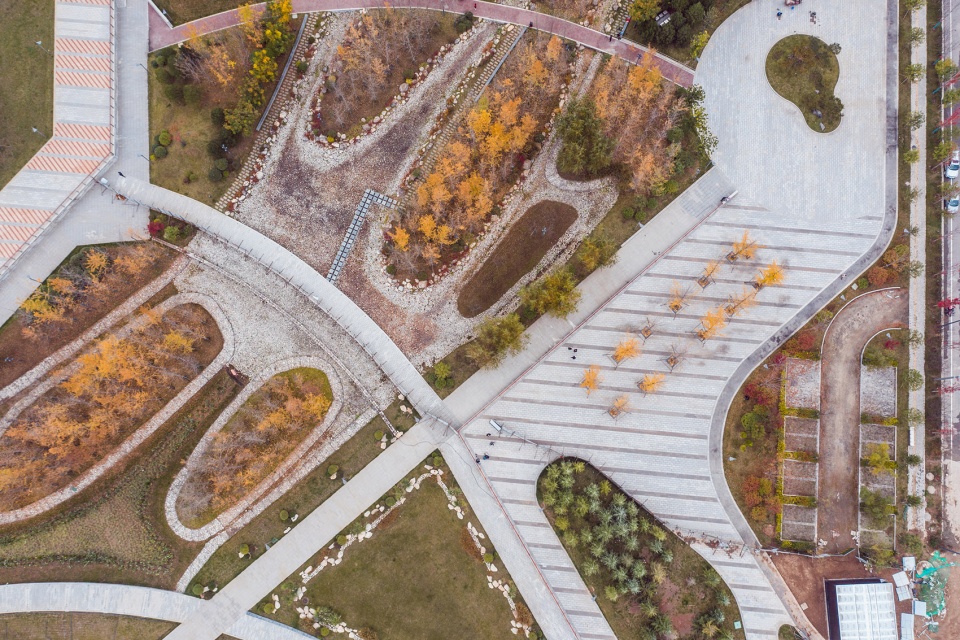 Ecological Wetland Sports Health Park of Sha River Corridor Atlas