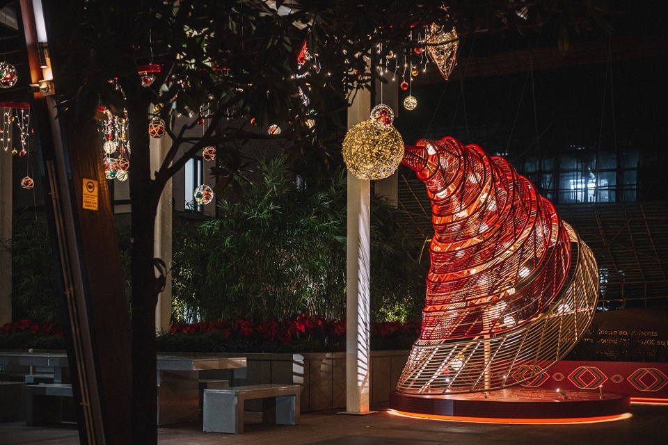 Christmas Installation Starstreet AaaM Architects