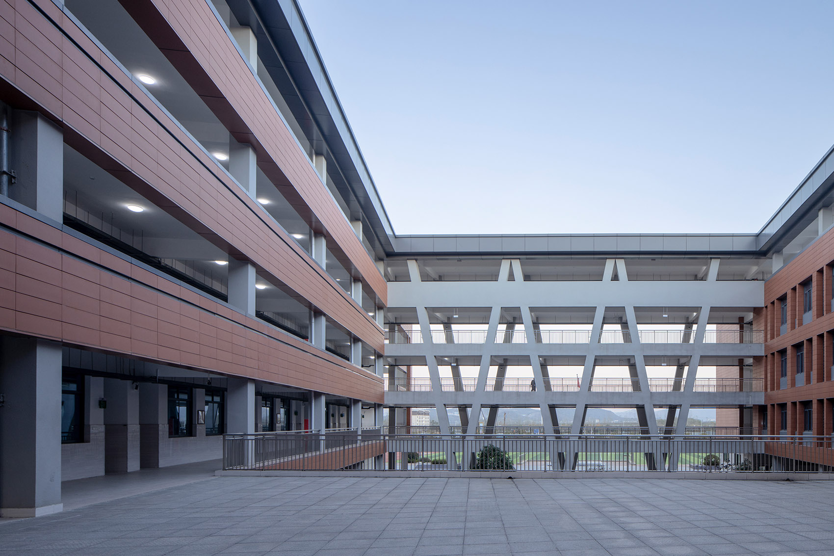 tongling xihu new district middle school and primary school anhui china by horizon design