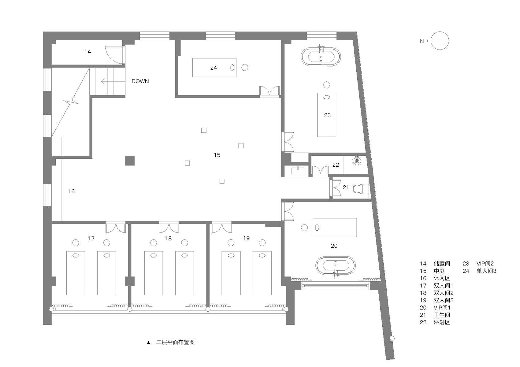 PN SPA, China by MOU Architecture Studio 谷德设计网