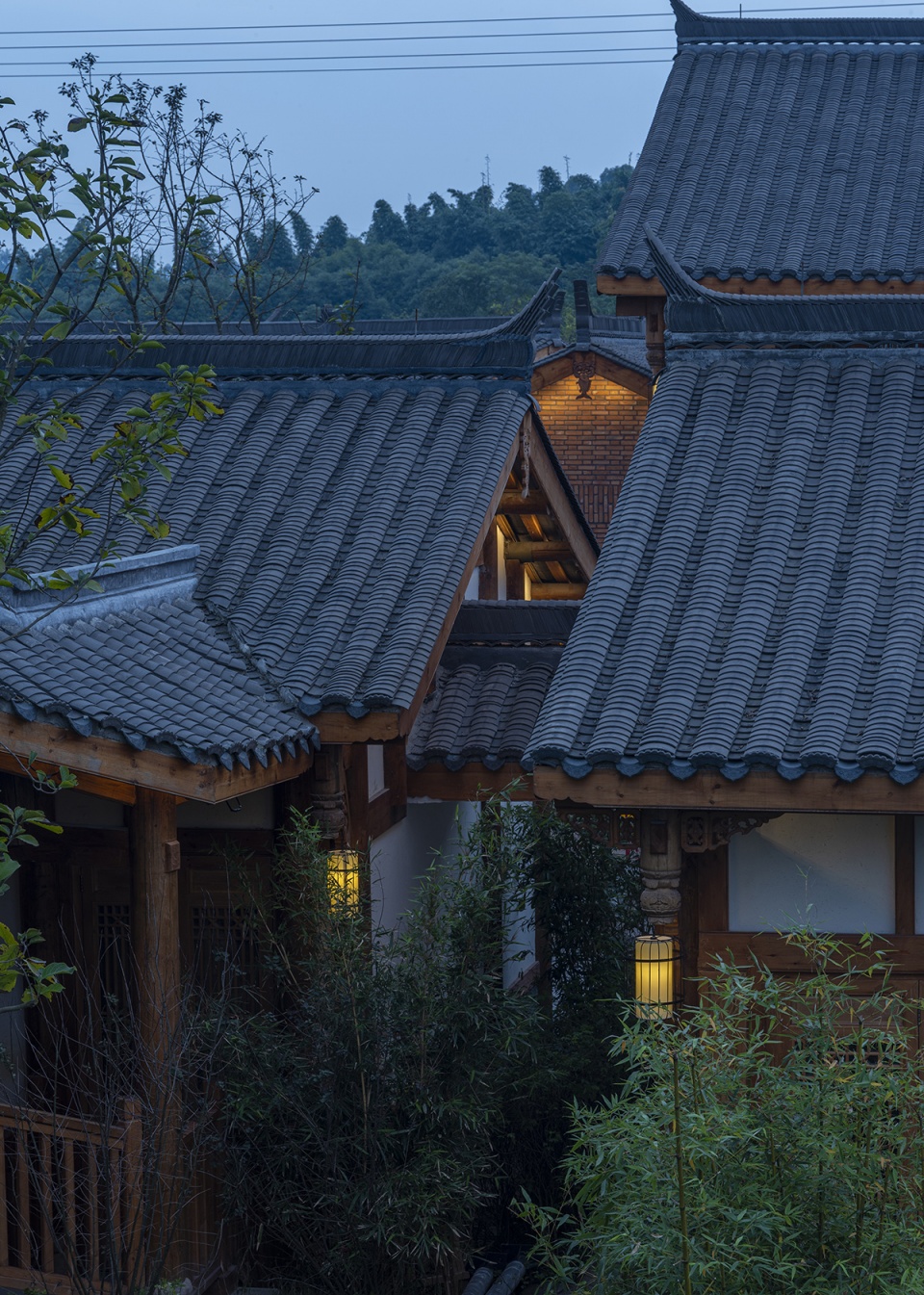 ahn luh guantang resorts and residence china by prol lighting consultant