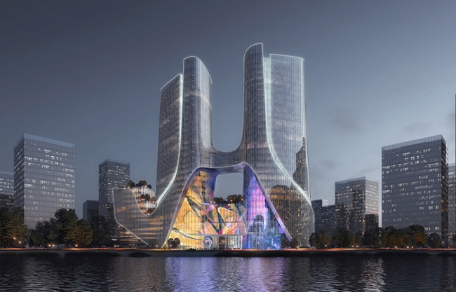 AD: Chengdu NBD Centre, China by QUAD studio + Dalu Architecture