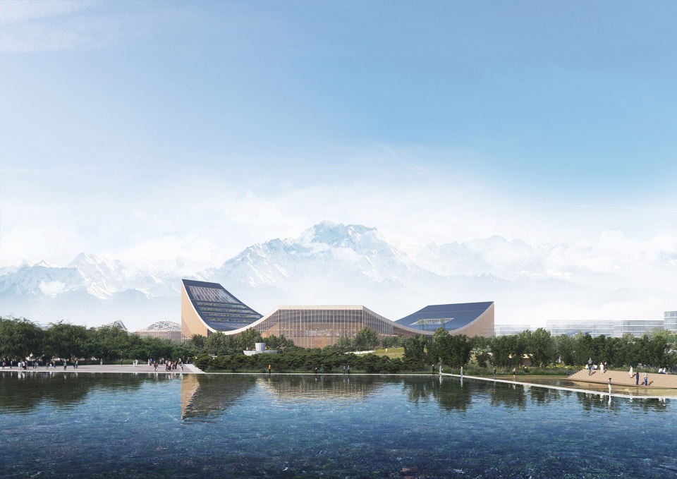 Pujiang civic centre by mvrdv