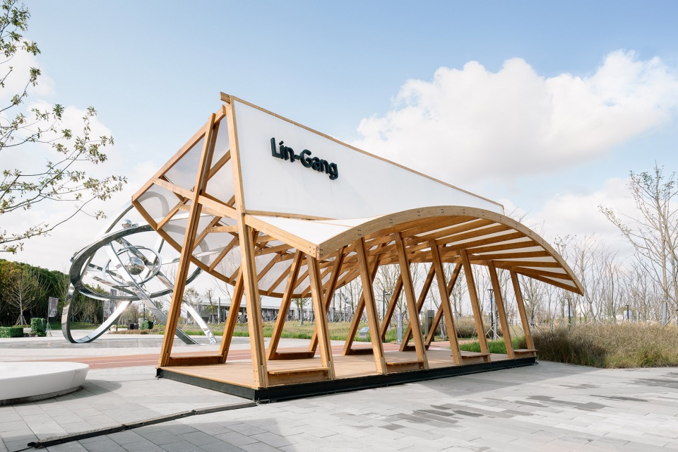 cycling pavilion china by acre atelier school of art design and media of ecust