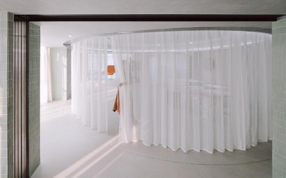 lieu painting studio china by atelier mozh
