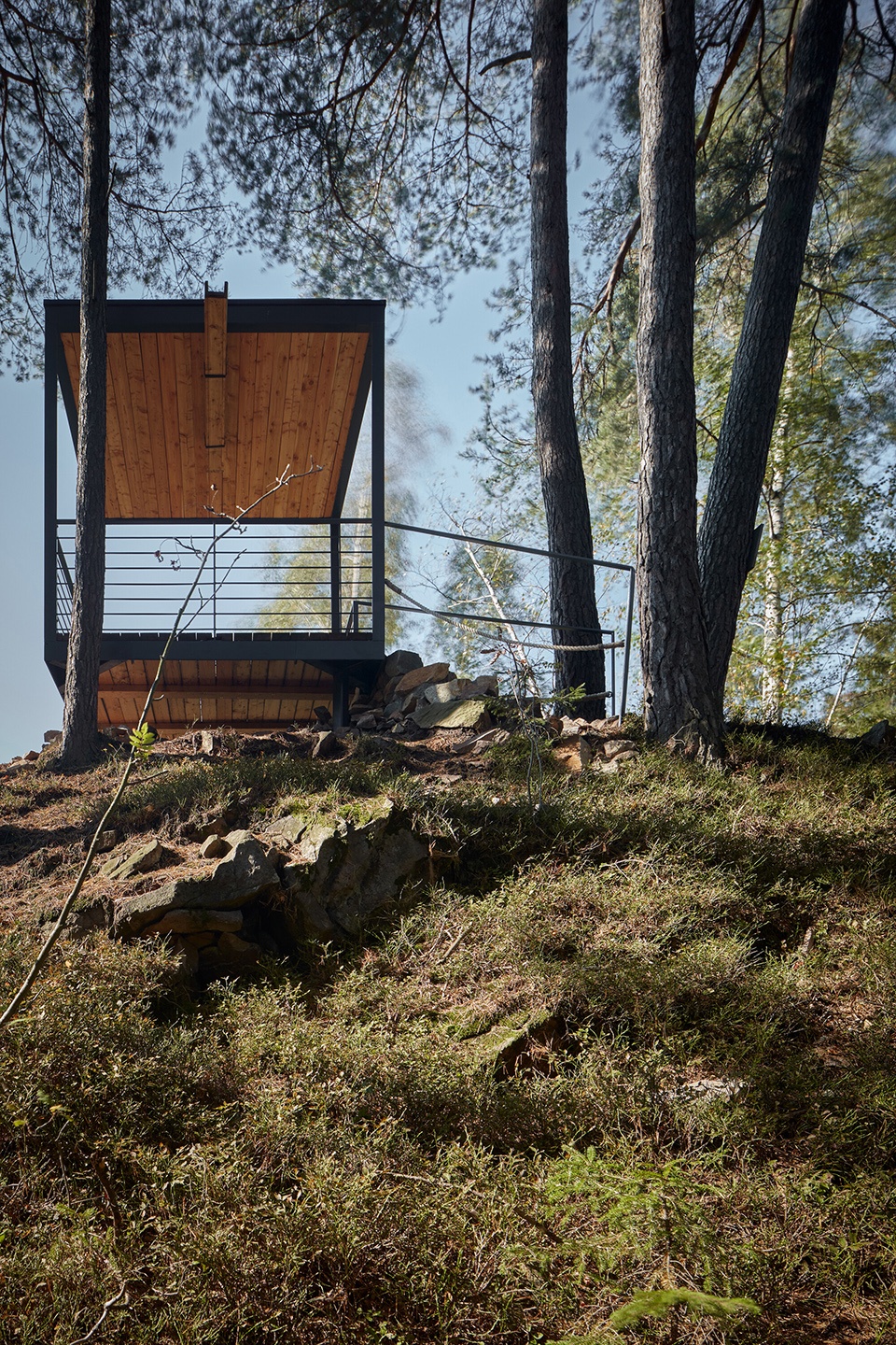 walk over the quarry by henkai architects
