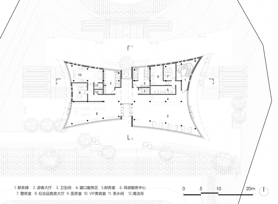 The Initial of the Blessing Laoe Shan Visitor Center by s cene Studio 1