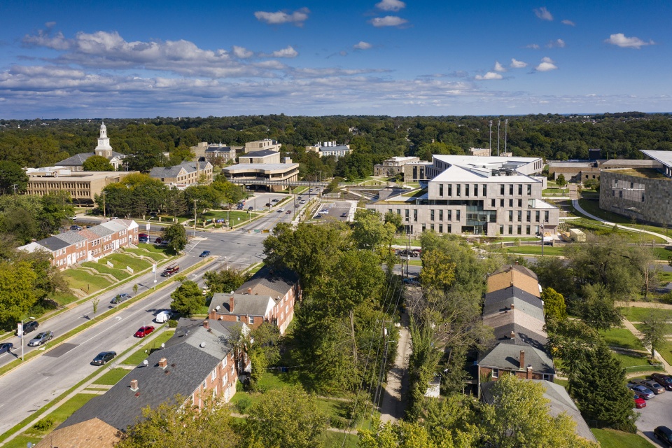 the calvin and tina tyler hall morgan state university by teeple architects gwwo architects